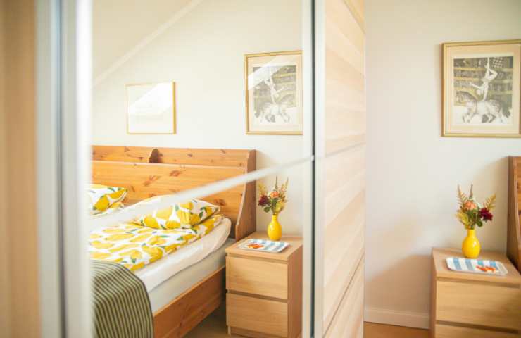 camera da letto luminosa