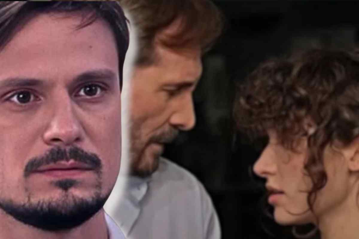 gianluca di un posto al sole con alberto e anna