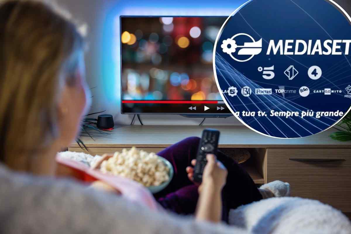 donna che guarda la tv