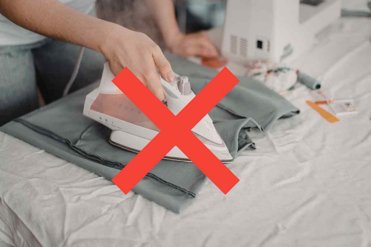 addio al classico ferro da stiro